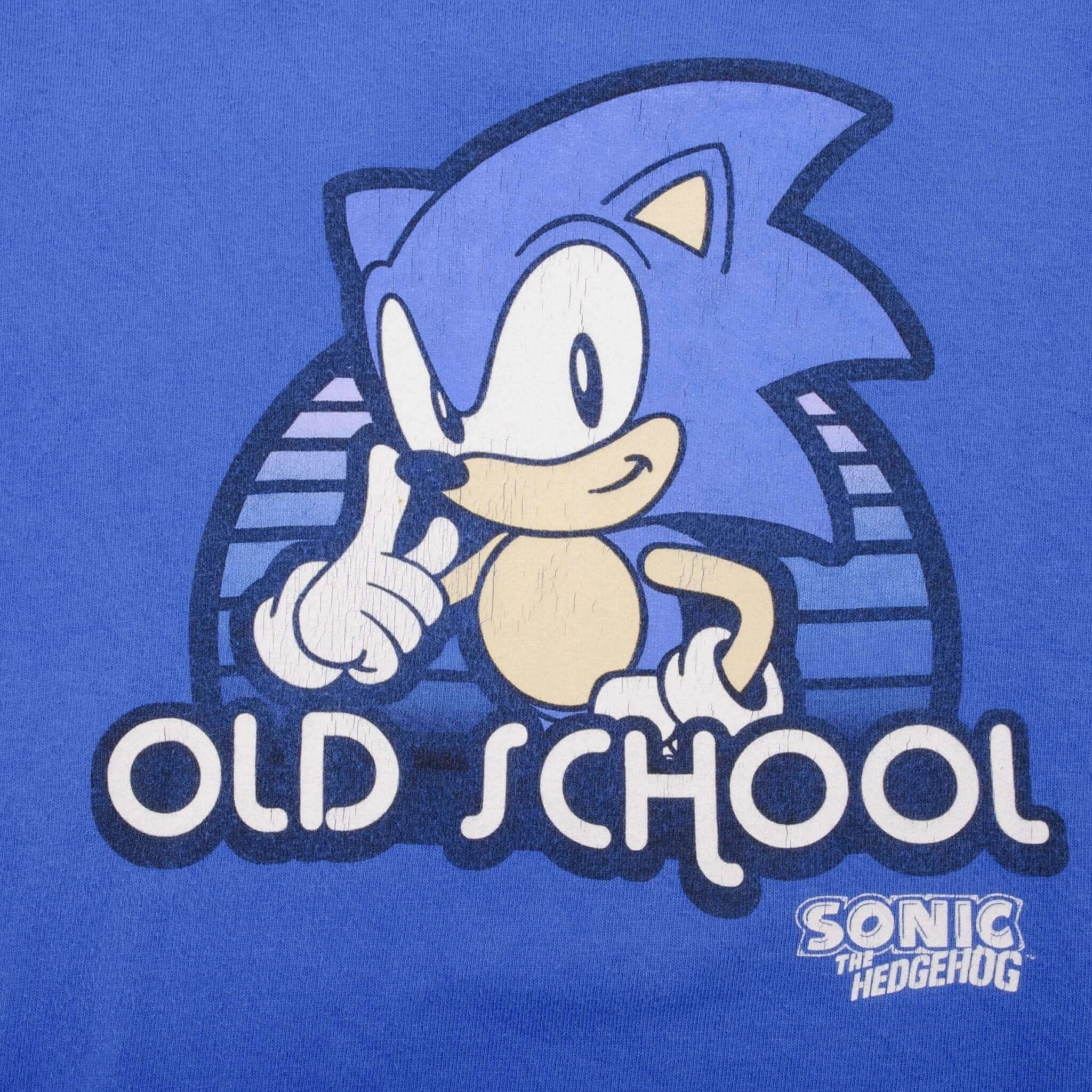 VINTAGE SONIC THE HEDGEHOG SEGA 2006 TEE SHIRT SIZE 2XL