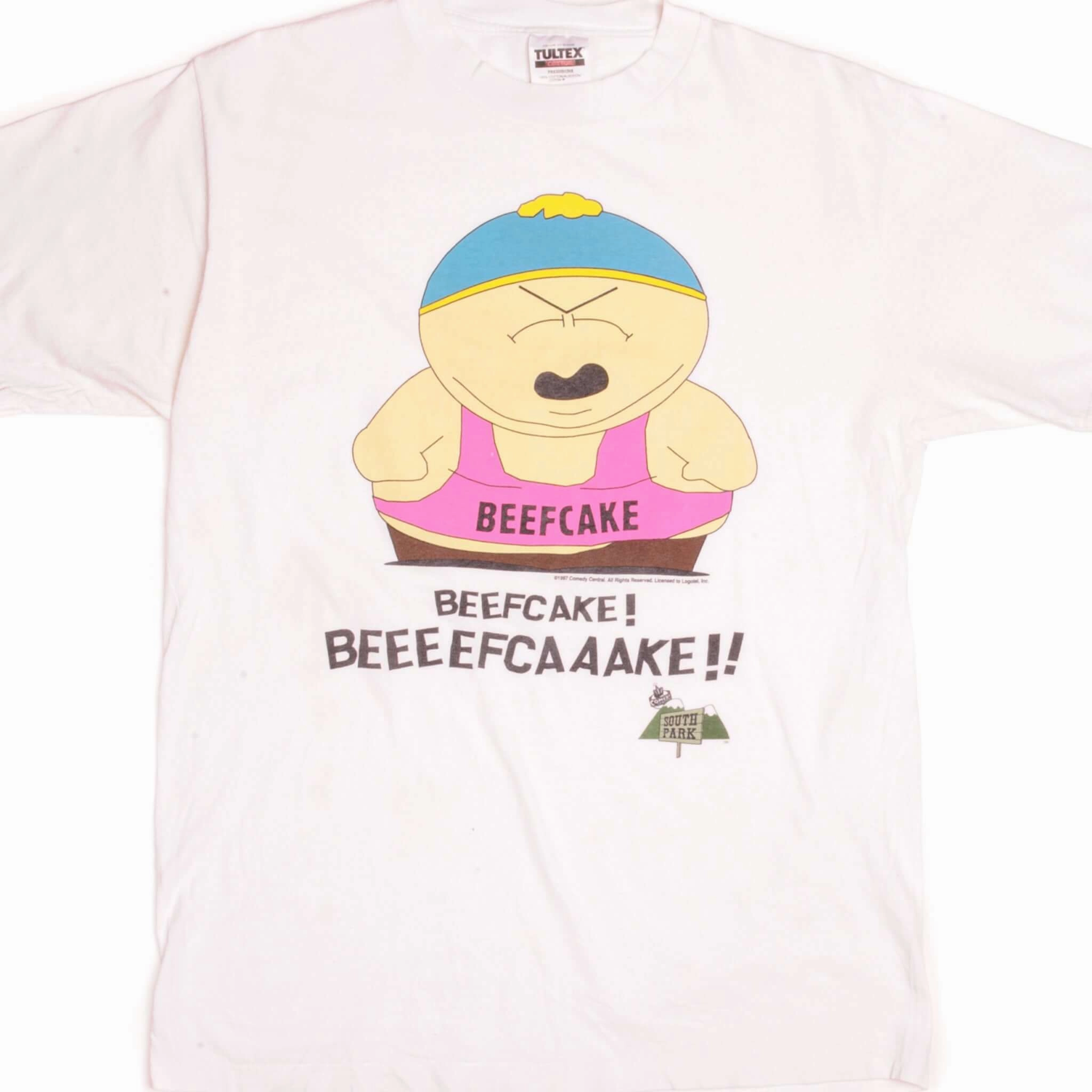 VINTAGE SOUTH PARK TEE SHIRT 1997 SIZE MEDIUM MADE IN USA