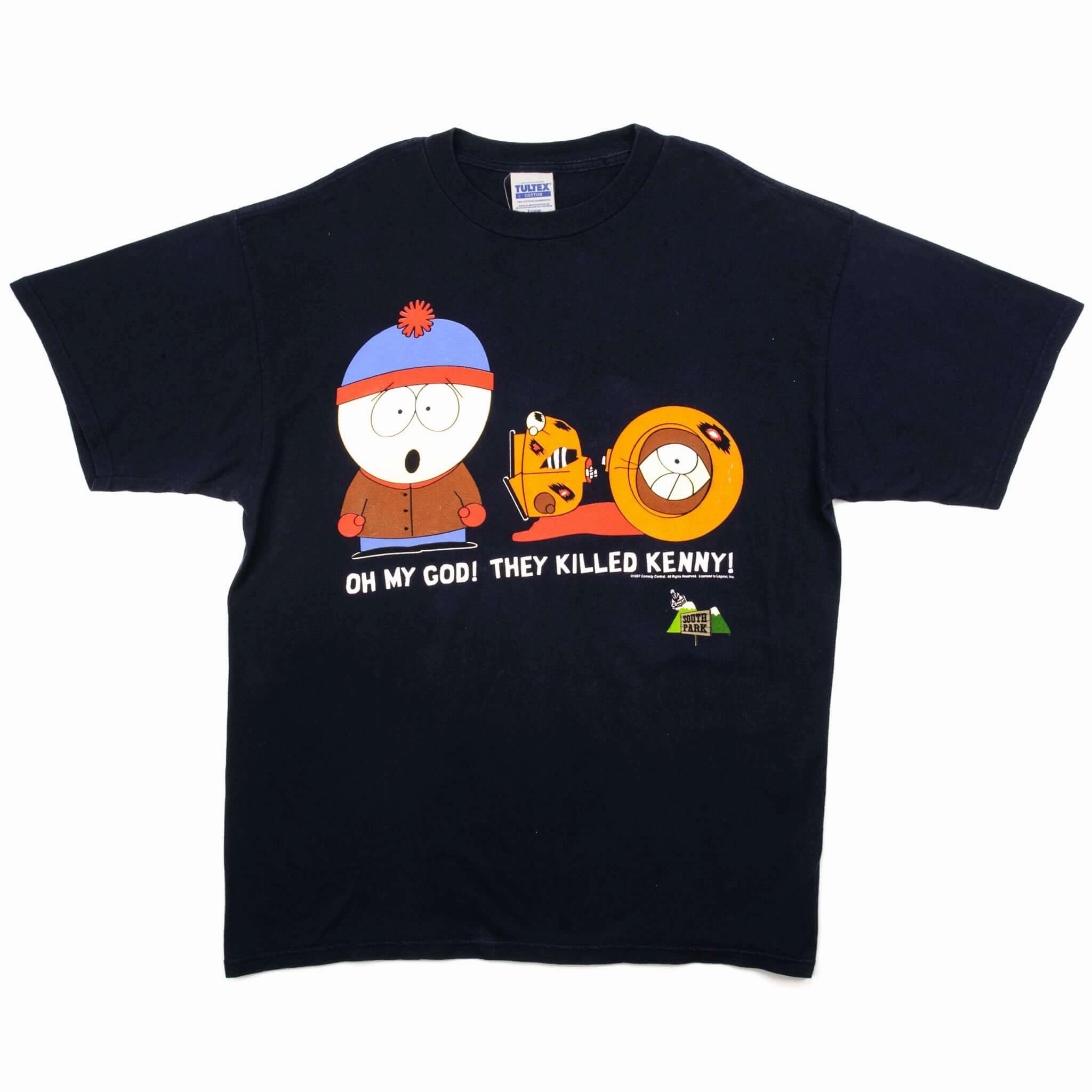 VINTAGE SOUTH PARK TEE SHIRT 1997 SIZE XL MADE IN USA