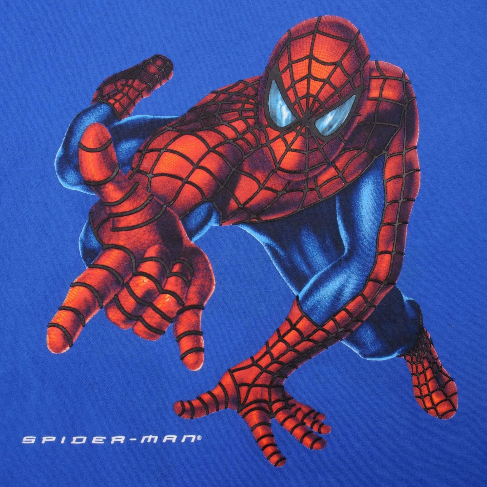 VINTAGE SPIDERMAN TEE SHIRT 2000S SIZE MEDIUM