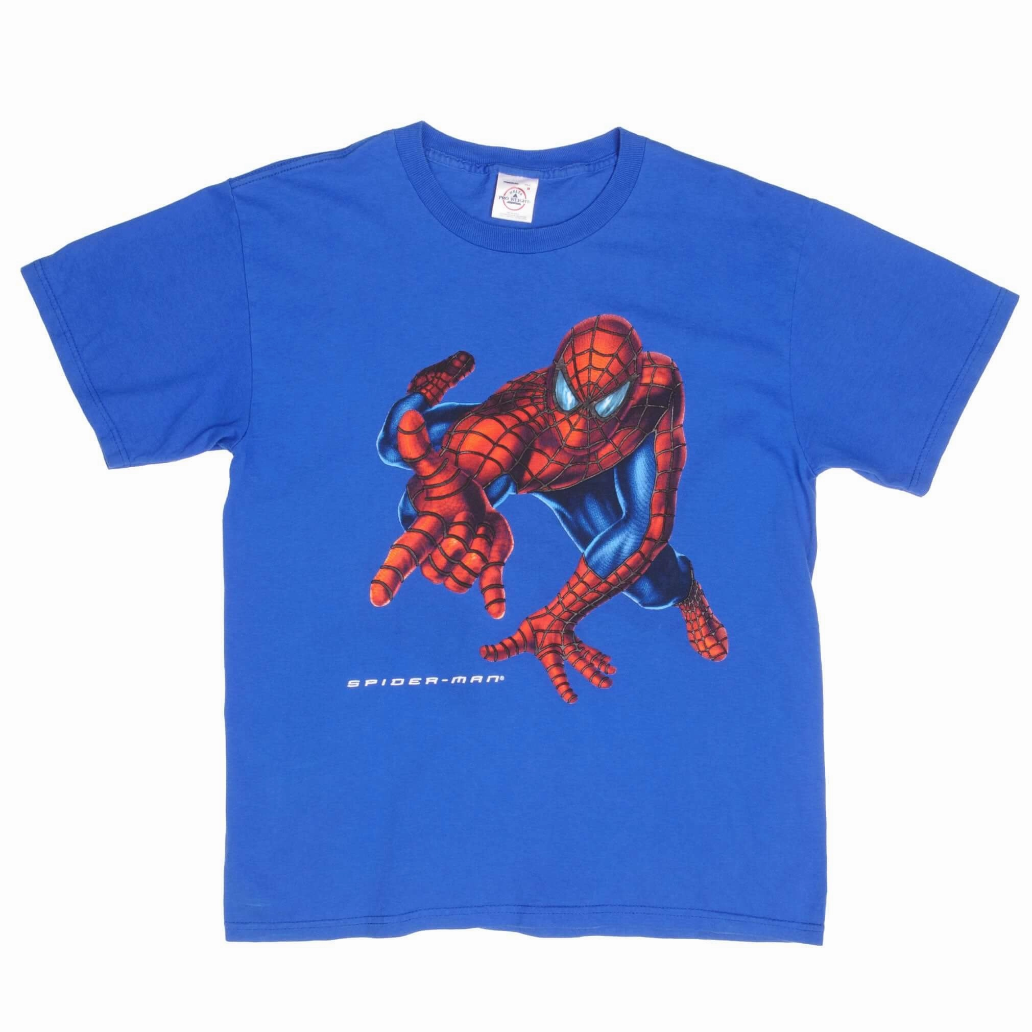 VINTAGE SPIDERMAN TEE SHIRT 2000S SIZE MEDIUM