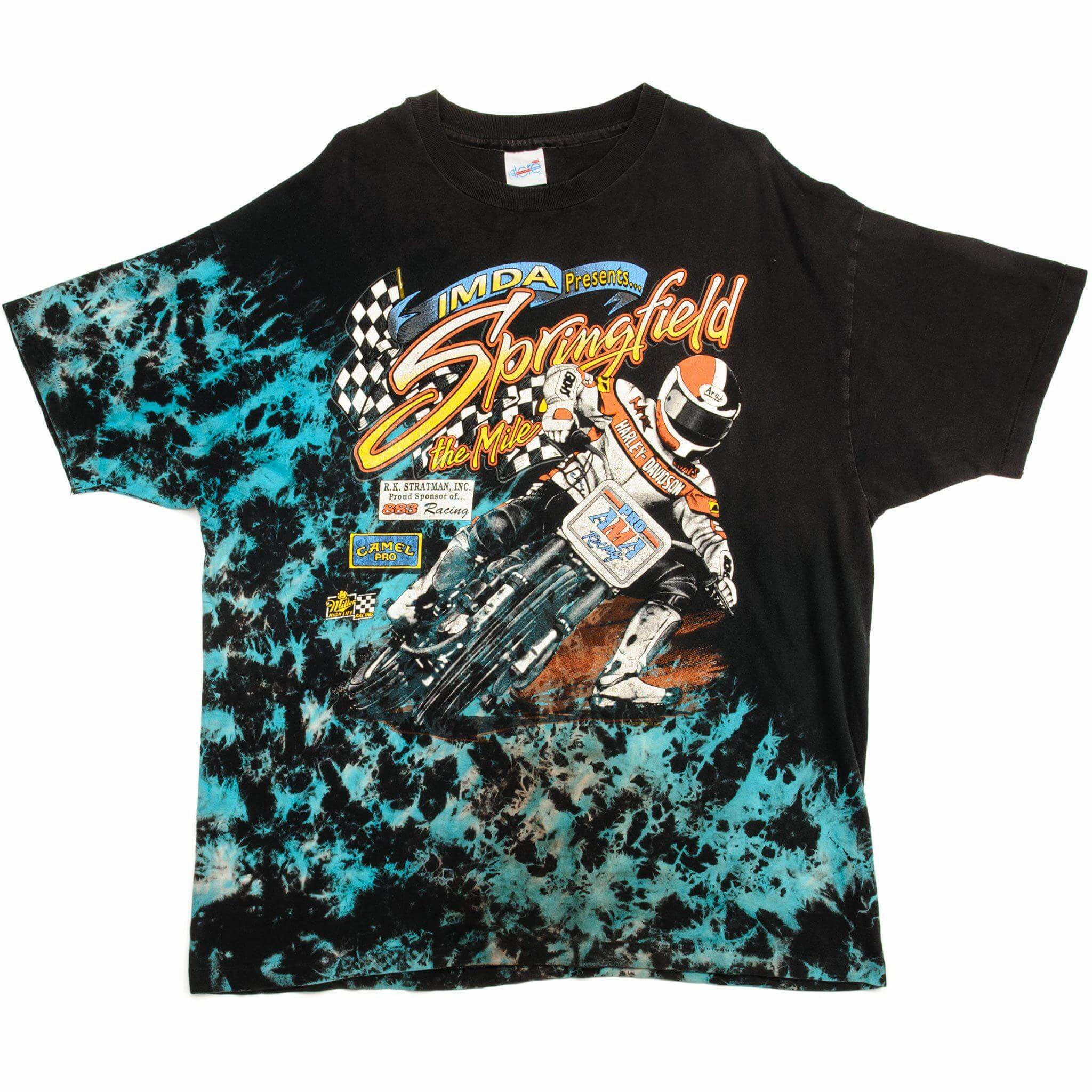 VINTAGE SPRINGFIELD THE MILE TEE SHIRT 1994 SIZE XL