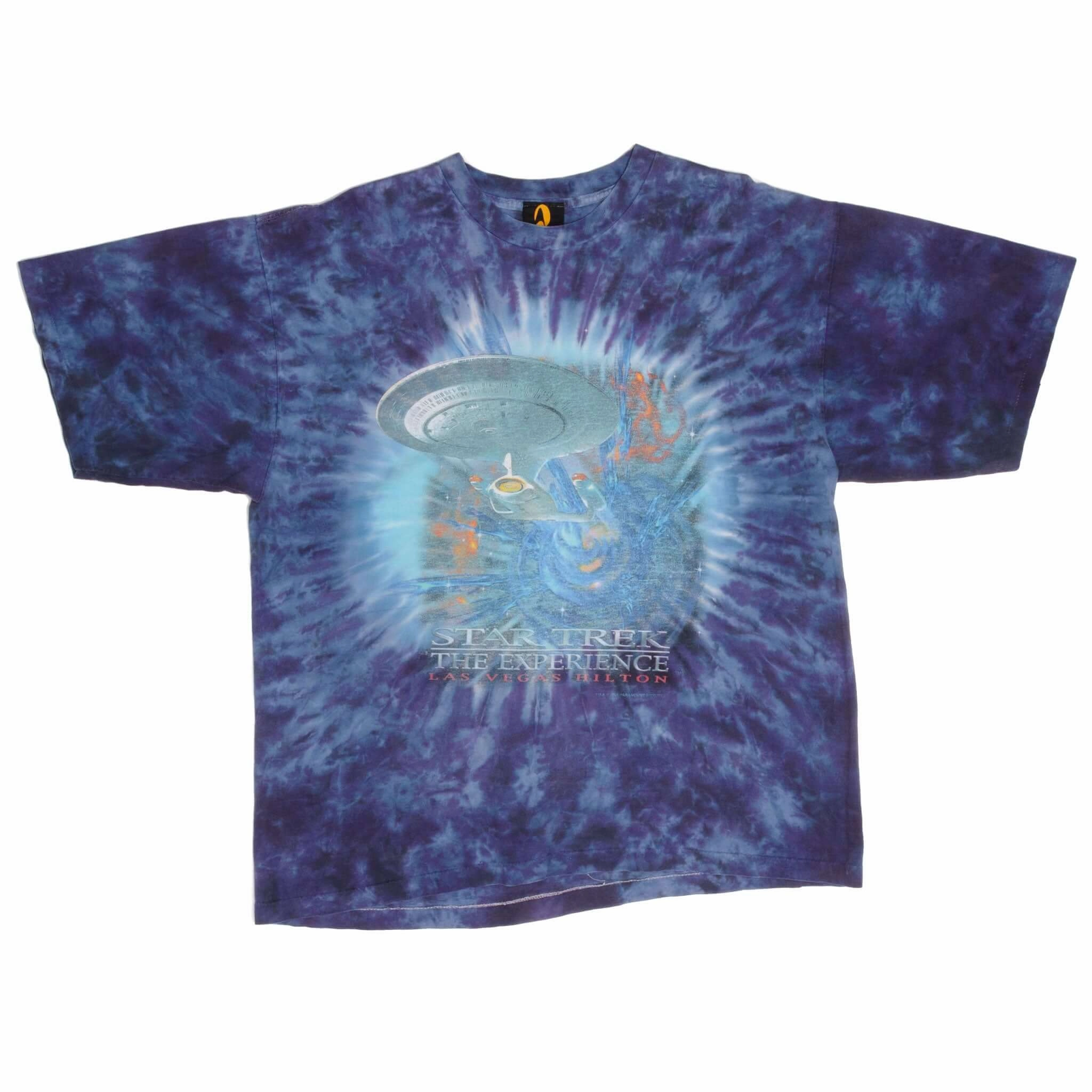 VINTAGE STAR TREK THE EXPERIENCE LAS VEGAS TEE SHIRT 2001 XL