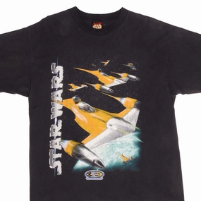 VINTAGE STAR WARS EPISODE 1 NABOO STARFIGHTER 1999 TEE SHIRT SIZE XL