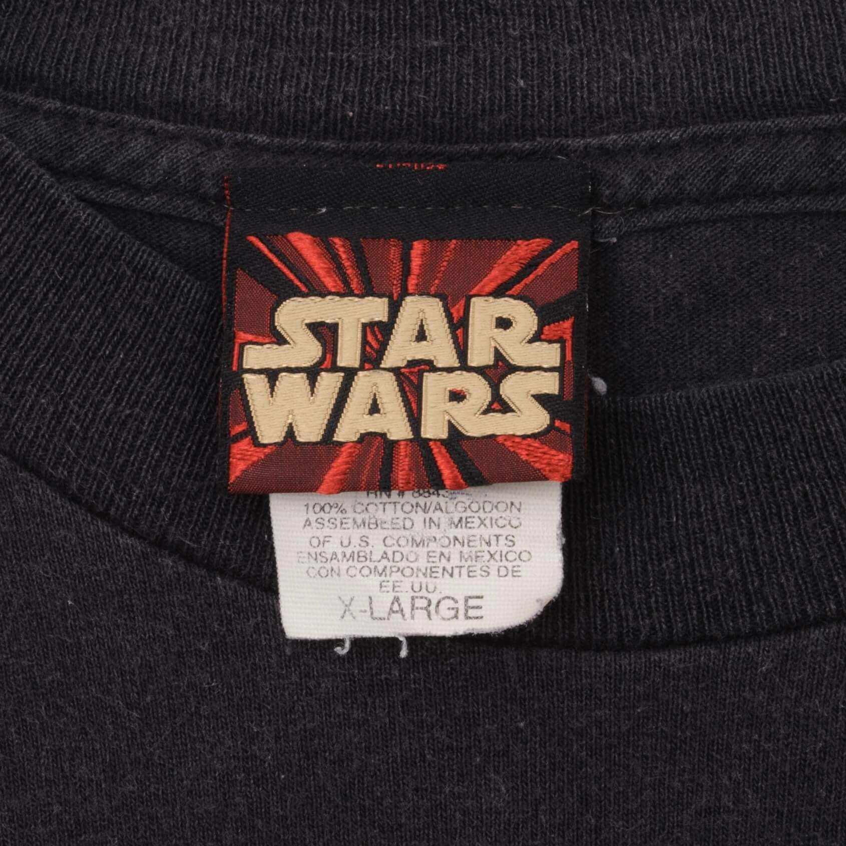 VINTAGE STAR WARS EPISODE 1 NABOO STARFIGHTER 1999 TEE SHIRT SIZE XL
