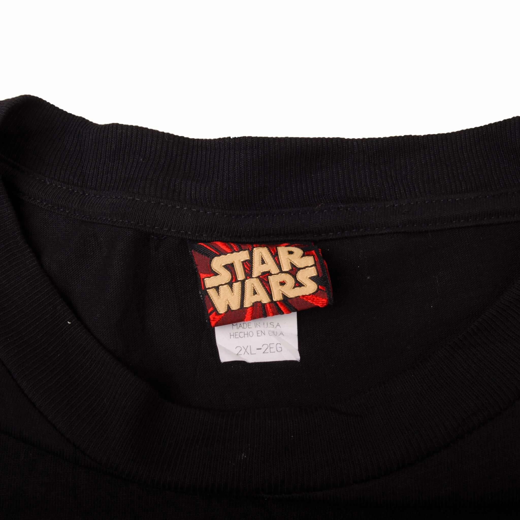 VINTAGE STAR WARS EPISODE 1 THE PHANTOM MENACE TEE SHIRT 2000s 2XL MADE USA