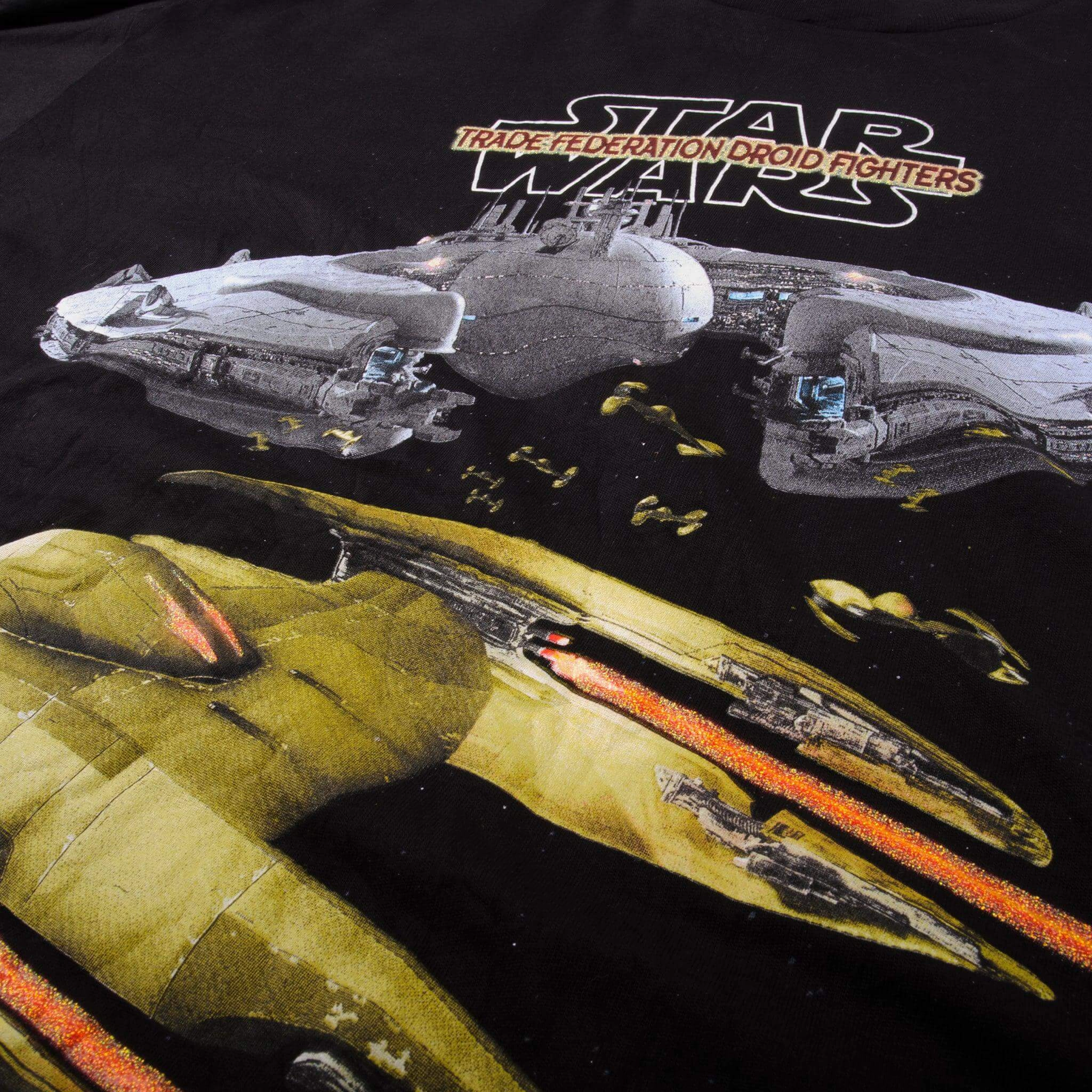 VINTAGE STAR WARS EPISODE 1 THE PHANTOM MENACE TEE SHIRT 2000s 2XL MADE USA