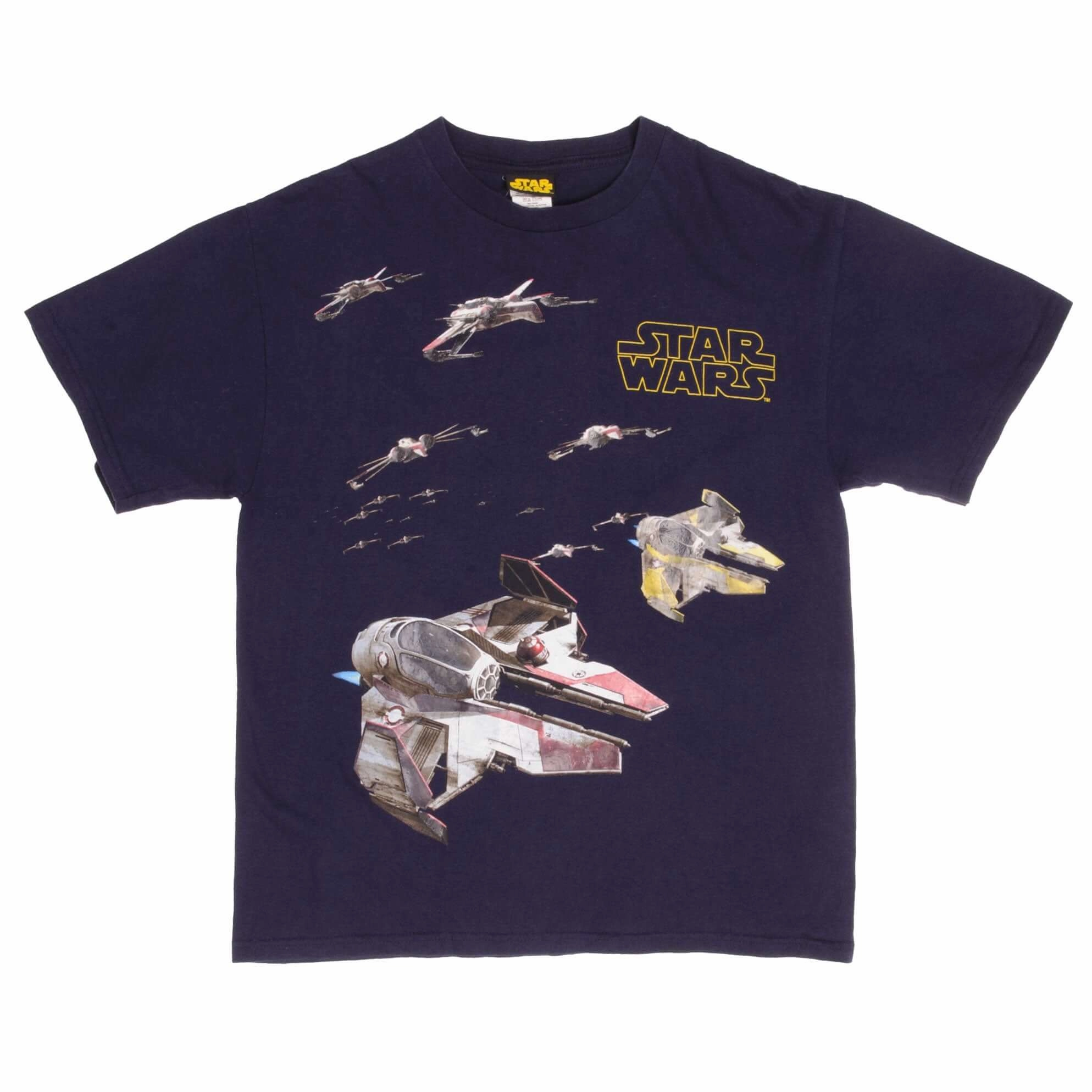 VINTAGE STAR WARS EPISODE 3 REVENGE OF THE SITH TEE SHIRT 2000S SIZE MEDIUM