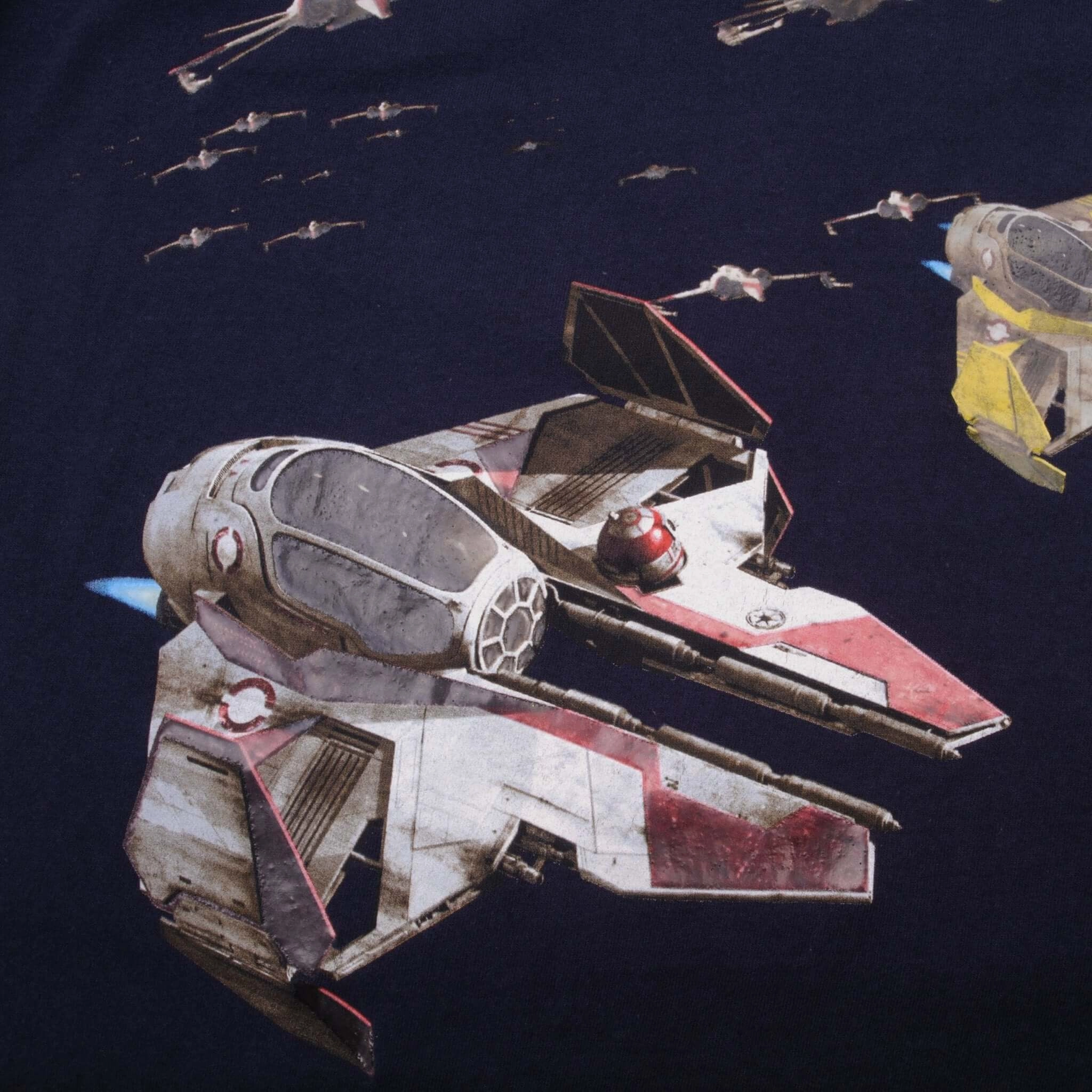 VINTAGE STAR WARS EPISODE 3 REVENGE OF THE SITH TEE SHIRT 2000S SIZE MEDIUM