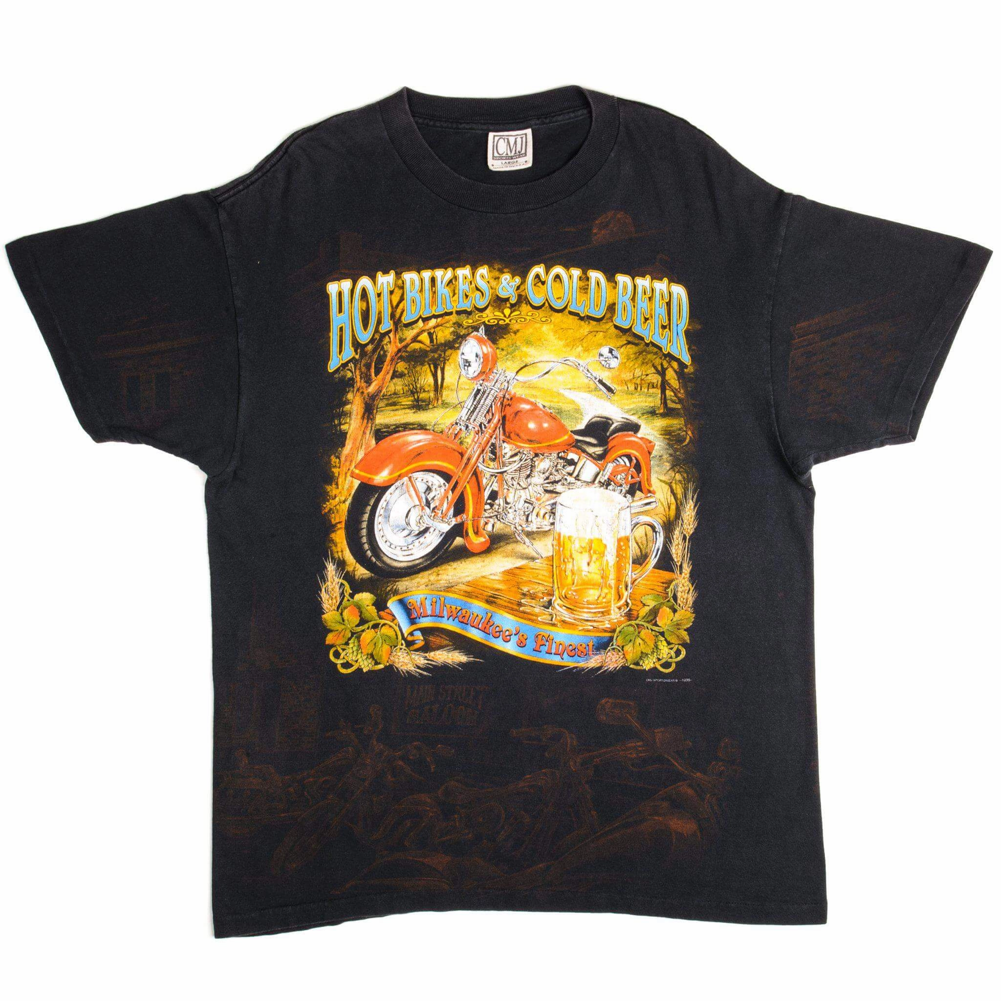 VINTAGE STURGIS BLACK HILLS RALLY TEE SHIRT 1998 SIZE LARGE MADE IN USA