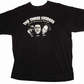 VINTAGE THE THREE STOOGES TEE SHIRT 1995 SIZE XL MADE IN USA