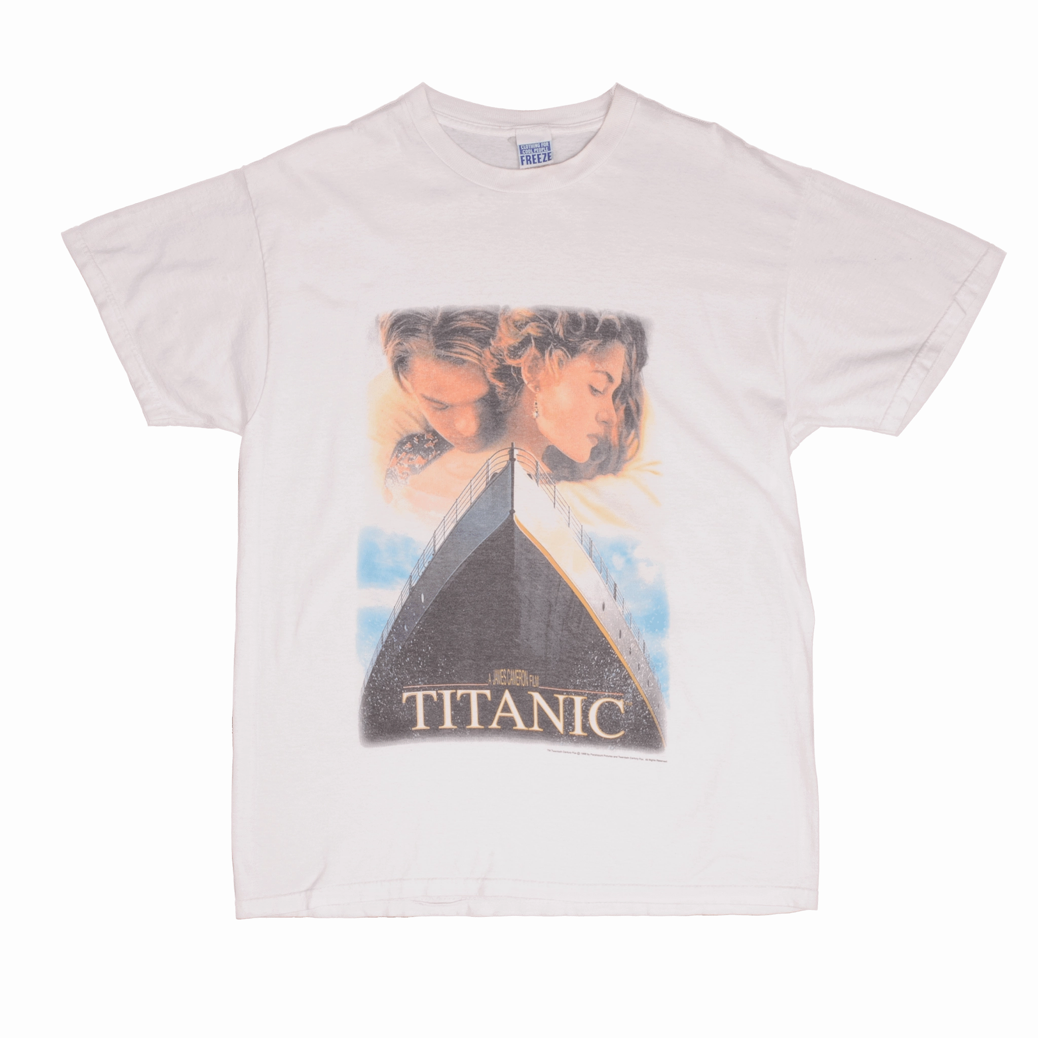 VINTAGE TITANIC MOVIE 1998 TEE SHIRT SIZE LARGE