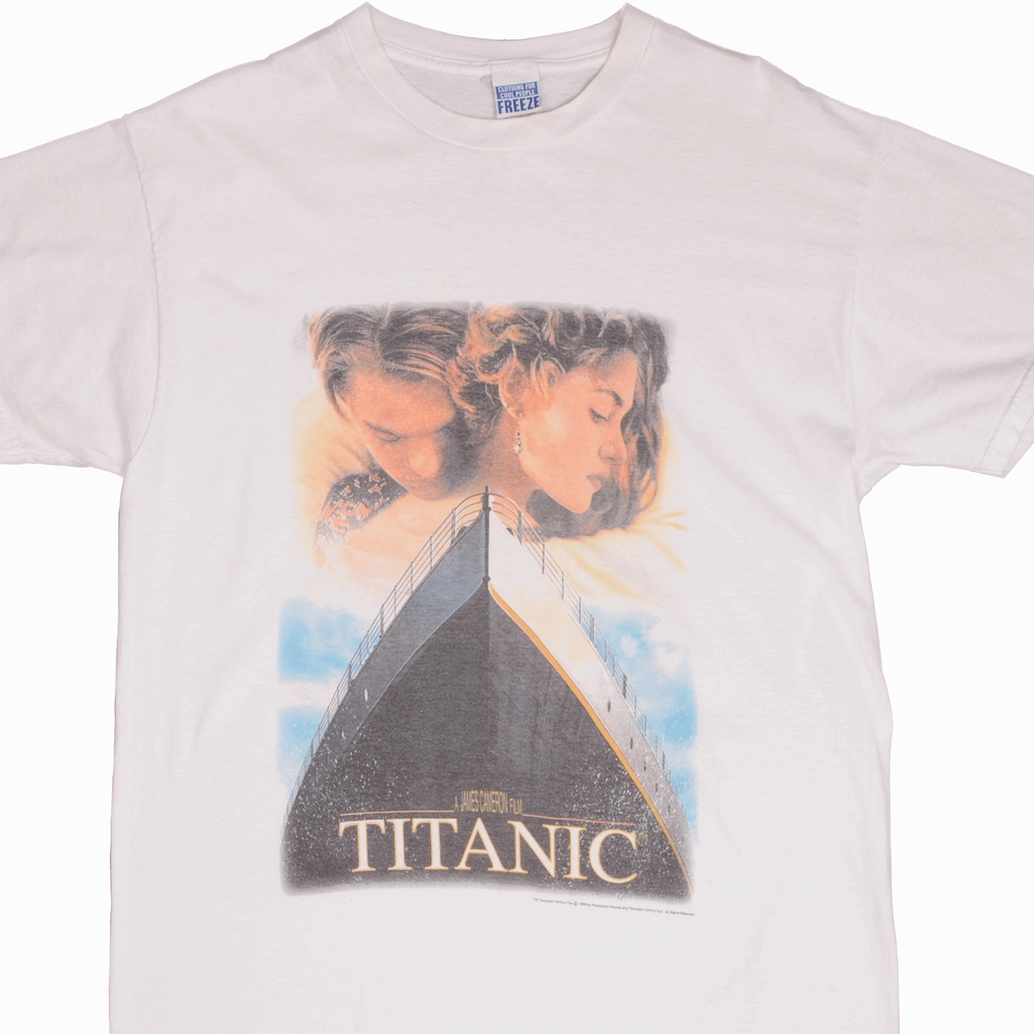 VINTAGE TITANIC MOVIE 1998 TEE SHIRT SIZE LARGE