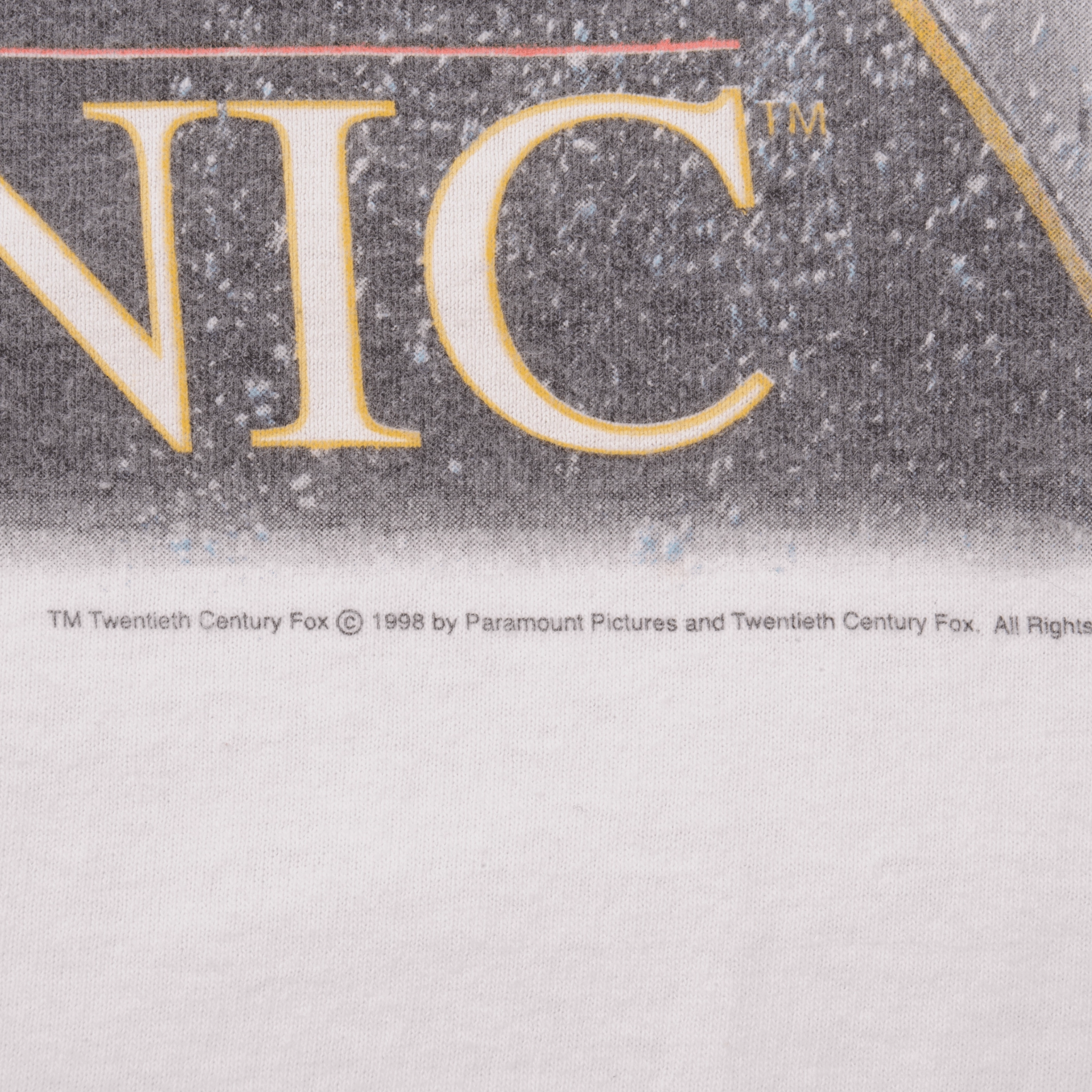 VINTAGE TITANIC MOVIE 1998 TEE SHIRT SIZE LARGE