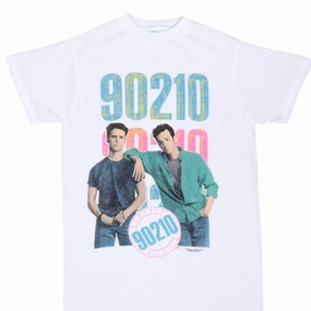 VINTAGE TV SHOW BEVERLY HILLS 90210 TEE SHIRT 1990S MEDIUM MADE IN USA