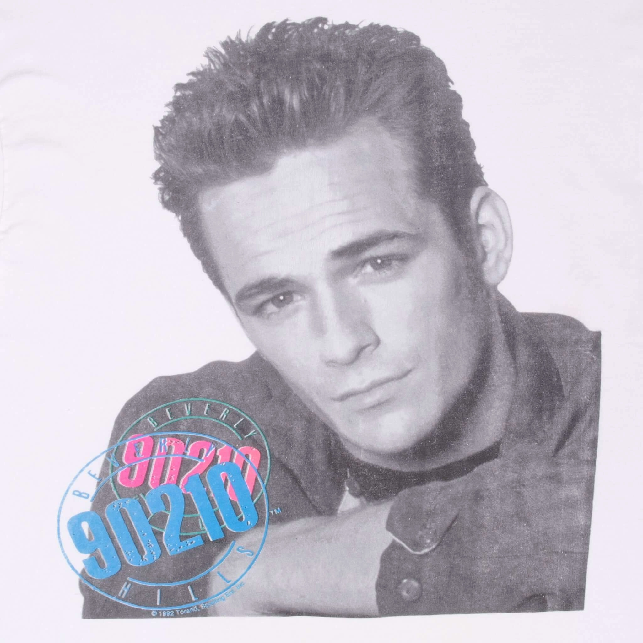 VINTAGE TV SHOW BEVERLY HILLS 90210 TEE SHIRT 1992 2XL MADE IN USA