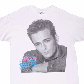 VINTAGE TV SHOW BEVERLY HILLS 90210 TEE SHIRT 1992 2XL MADE IN USA
