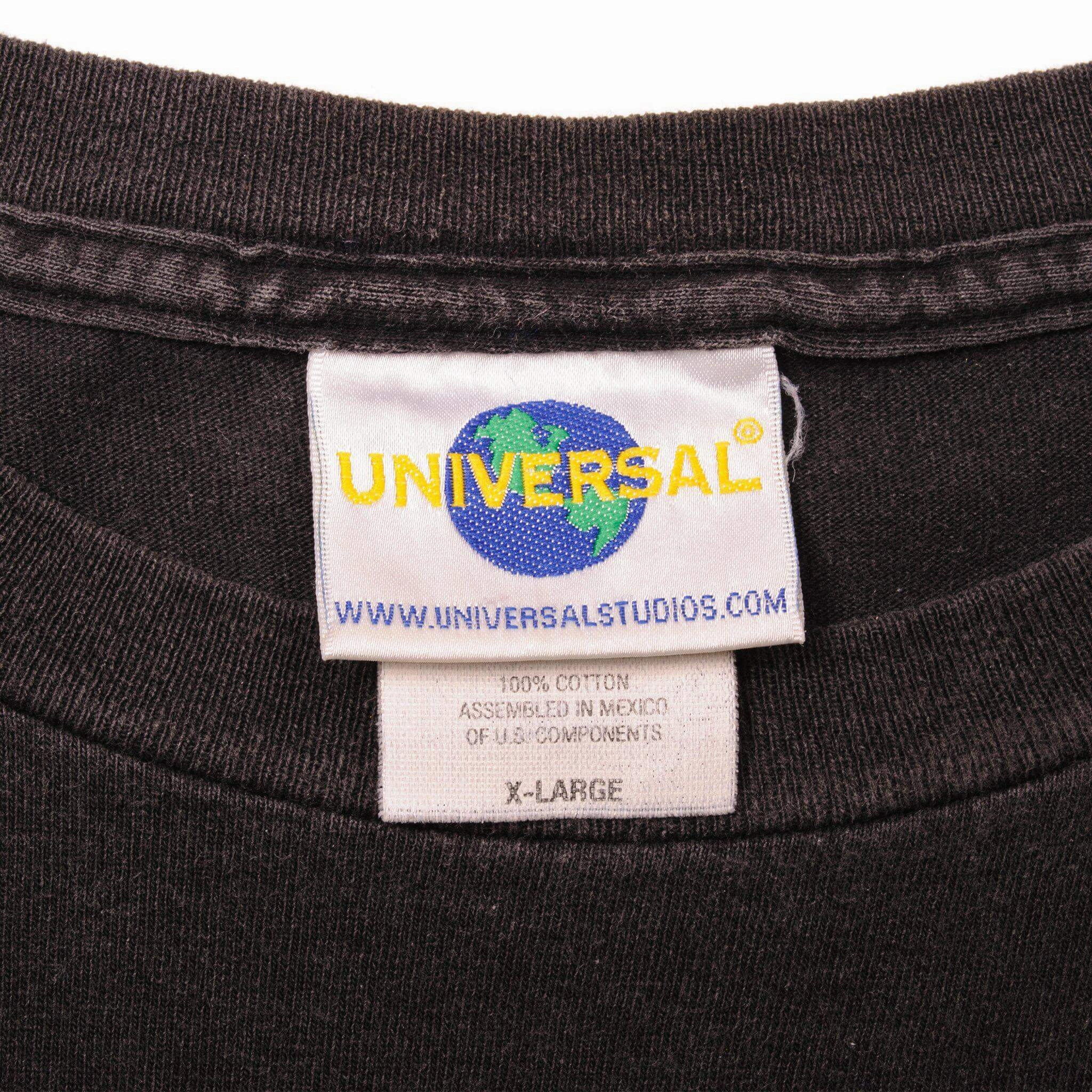 VINTAGE UNIVERSAL STUDIOS HULK THE MONSTER THE MACHINE TEE SHIRT 1999 SIZE XL
