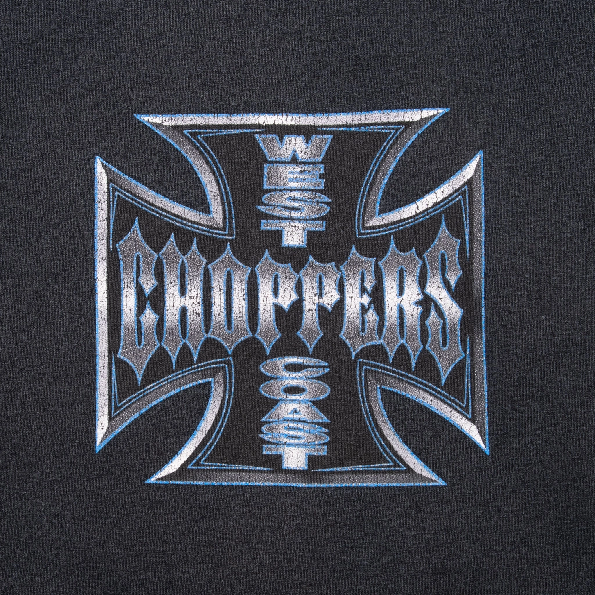 VINTAGE WEST COAST CHOPPER LONG BEACH CALIFORNIA 2003 BIKER TEE SHIRT 2XL