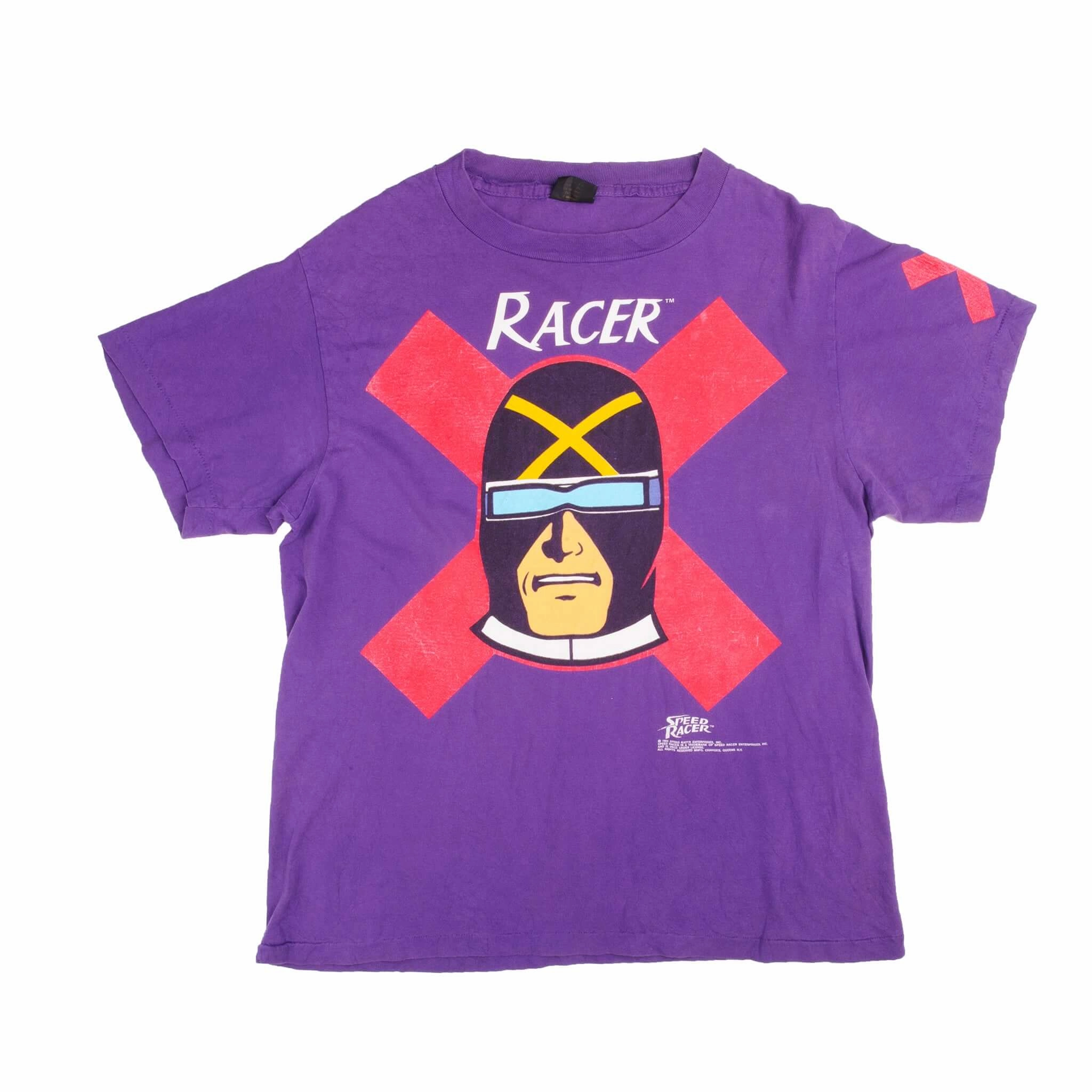 VINTAGE X RACER SPEED RACER 1992 TEE SHIRT SIZE LARGE MADE IN USA