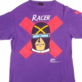 VINTAGE X RACER SPEED RACER 1992 TEE SHIRT SIZE LARGE MADE IN USA