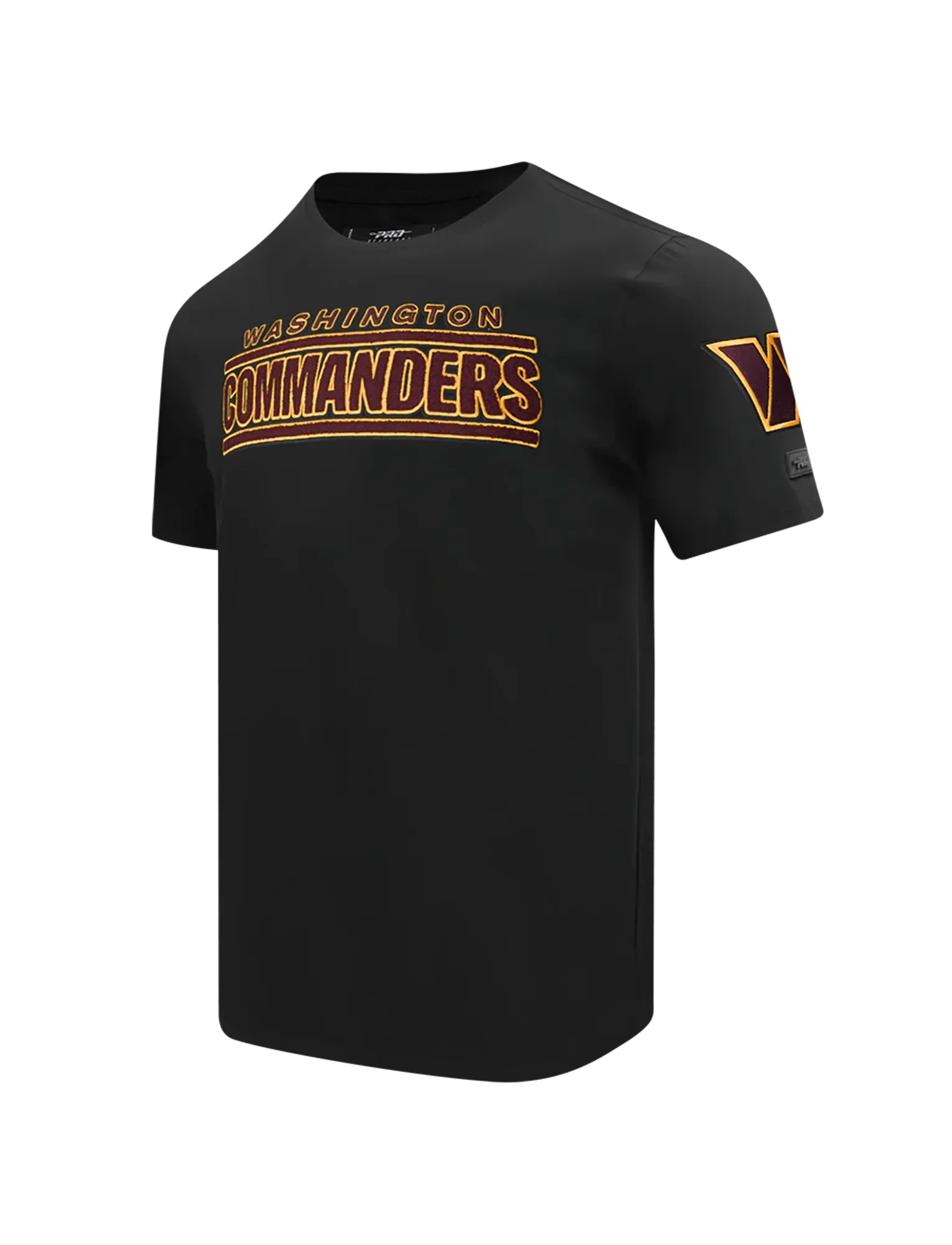 Washington Commanders Pro Standard NFL Classic Chenille Flex T-Shirt - Black