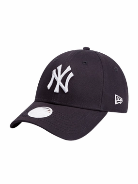 Womens New York Yankees New Era MLB Team 9FORTY Hat - Navy