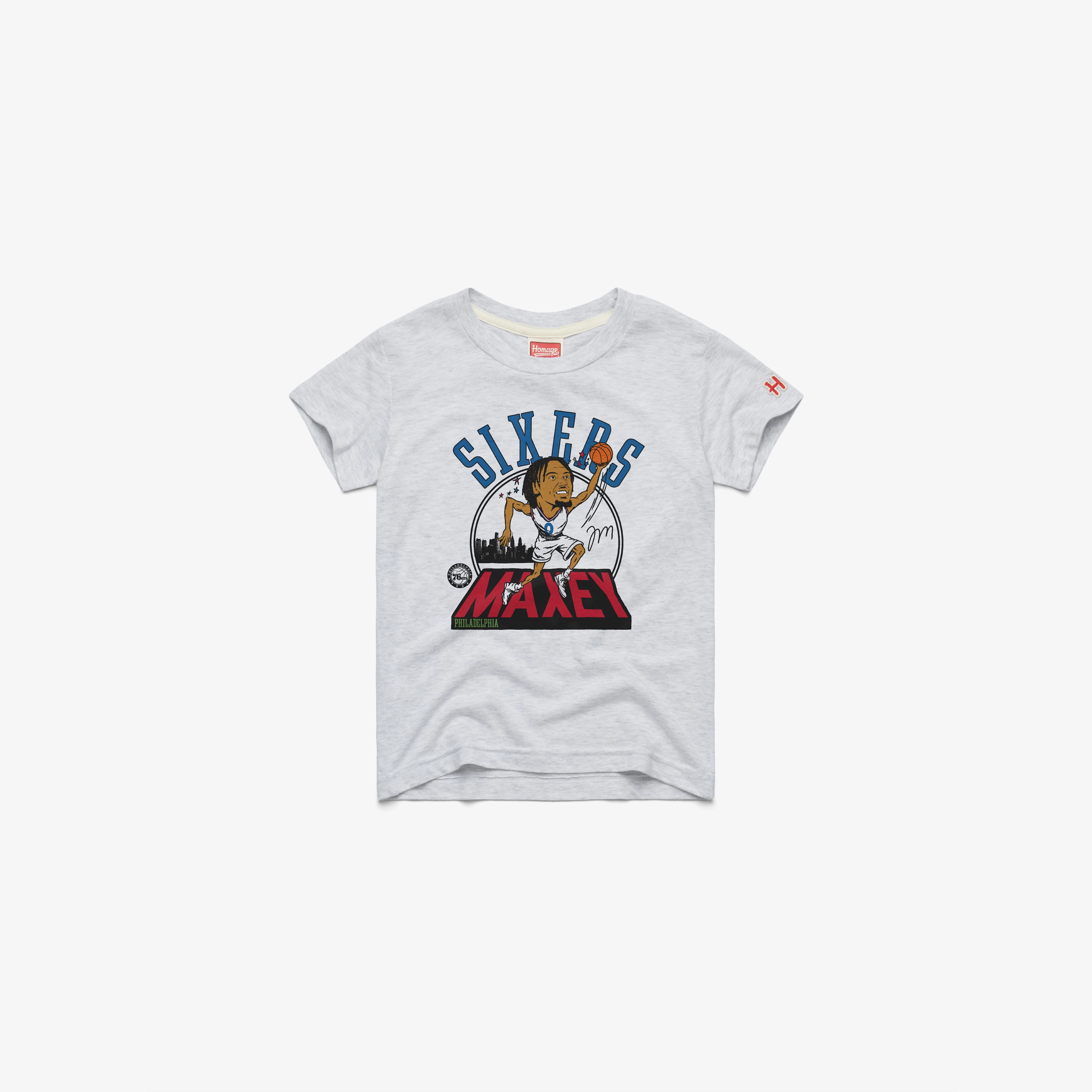 Youth 76ers Tyrese Maxey Signature City Edition 2024