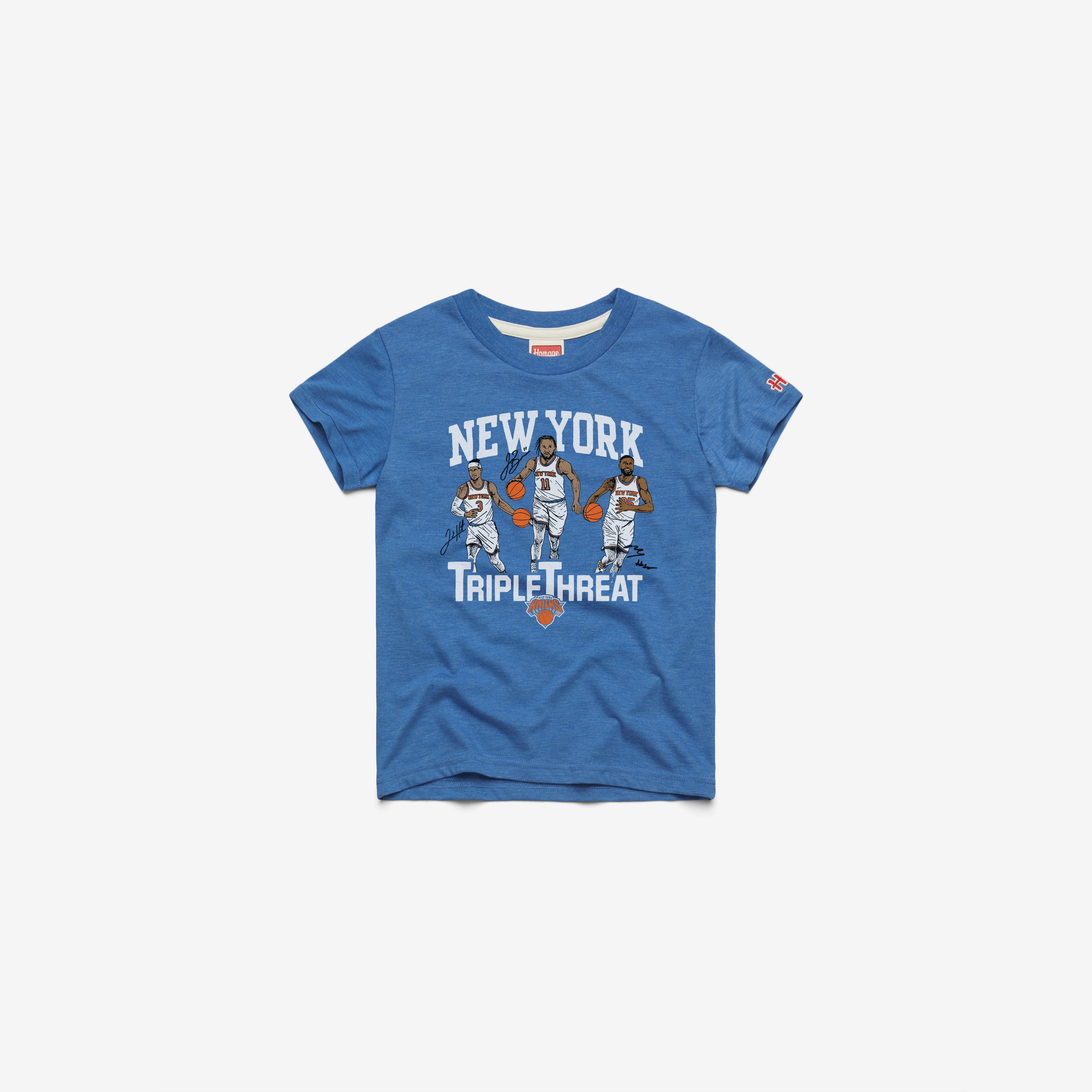 Youth Knicks Triple Threat Hart Brunson Bridges
