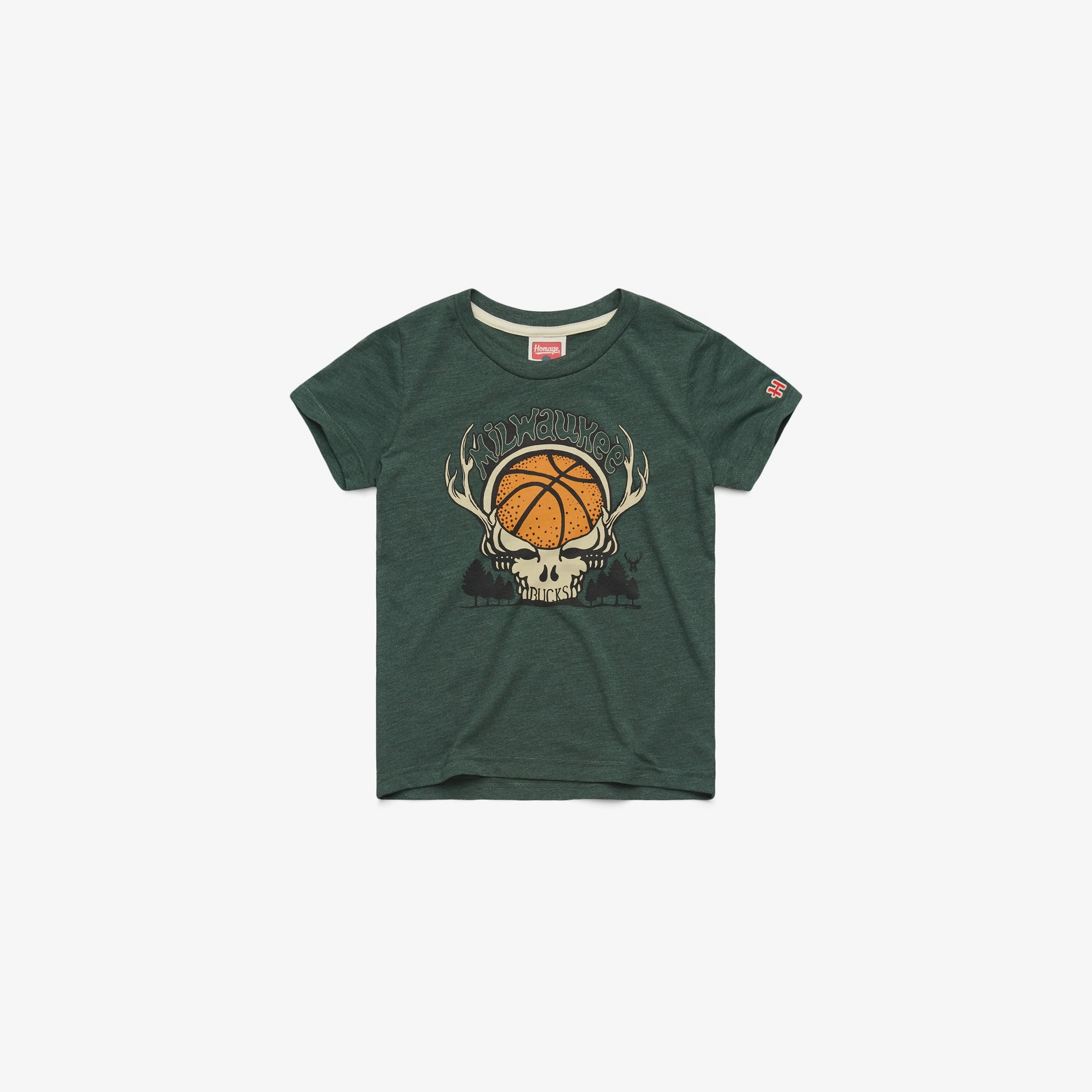 Youth NBA x Grateful Dead x Bucks Skull