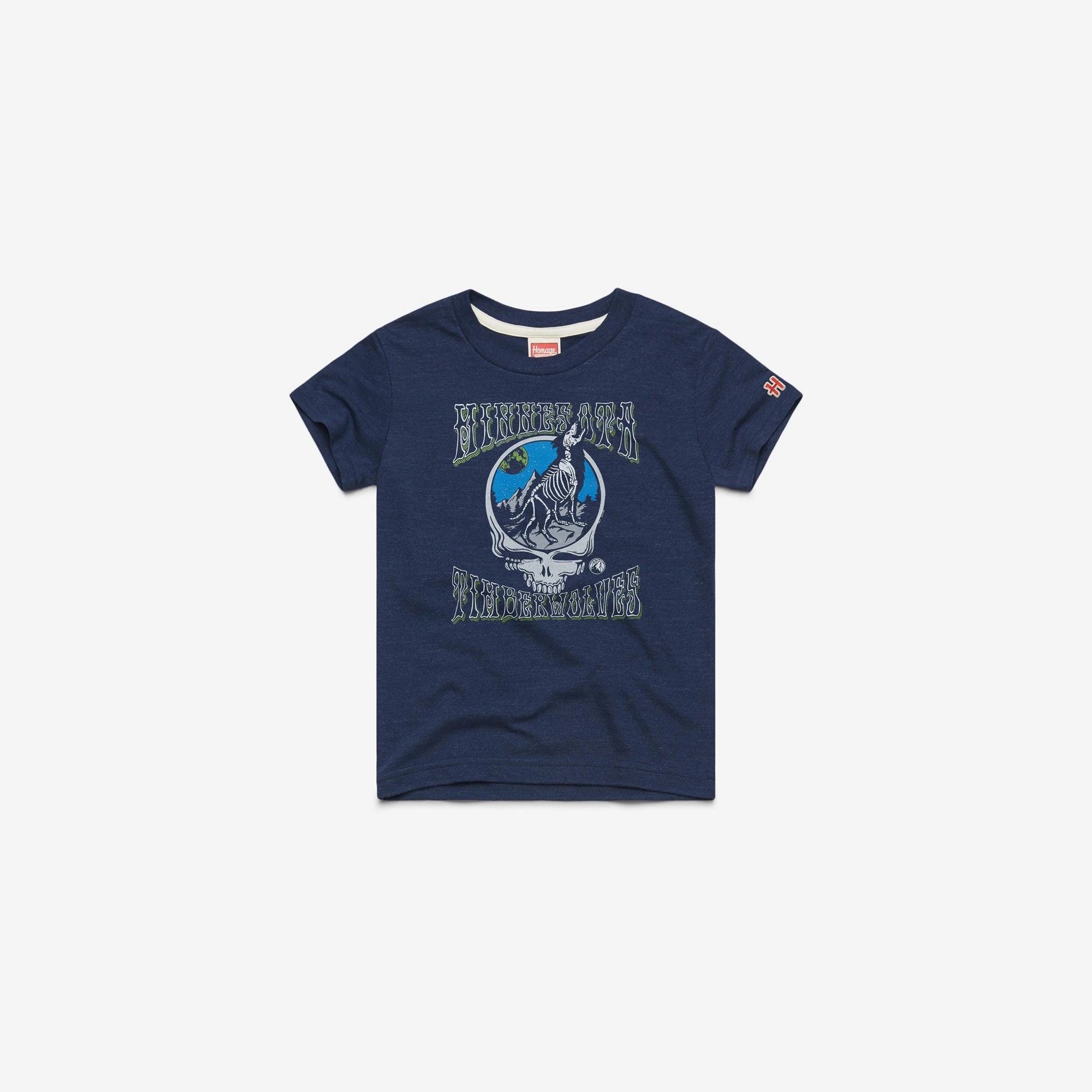 Youth NBA x Grateful Dead x Timberwolves Skull