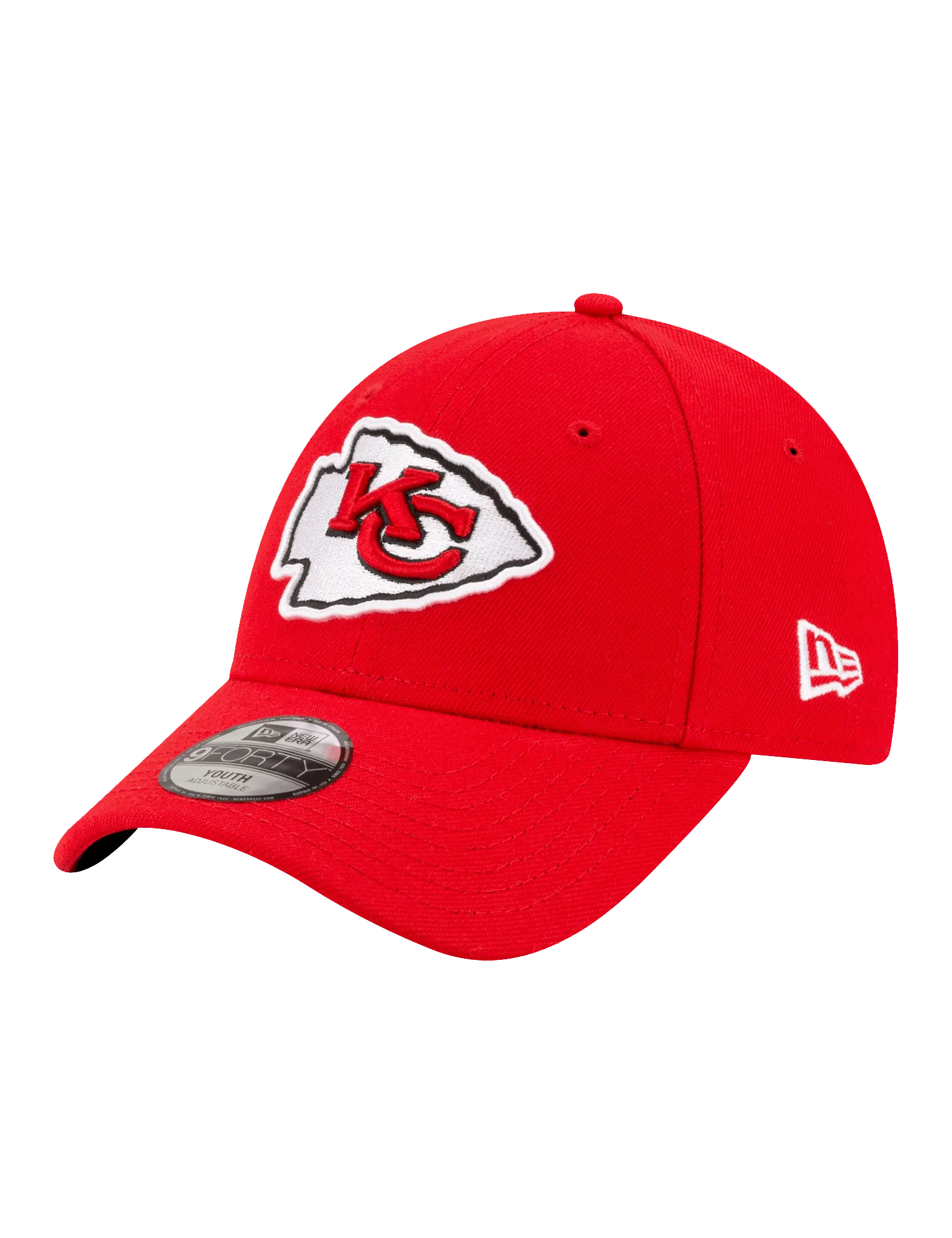 Youths Kansas City Chiefs New Era NFL Team 9FORTY Hat - Red