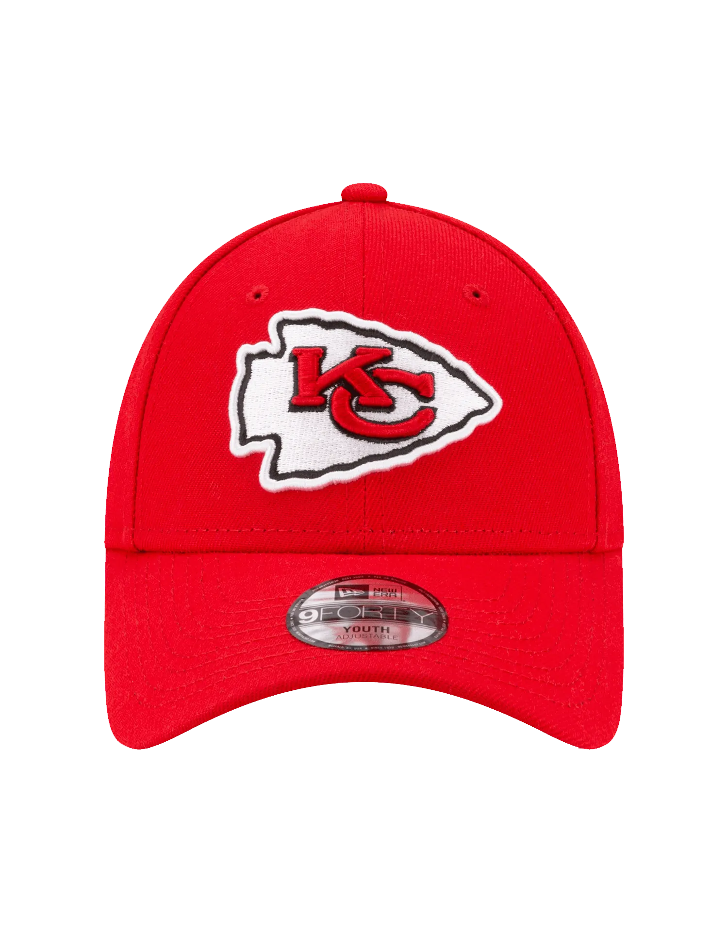 Youths Kansas City Chiefs New Era NFL Team 9FORTY Hat - Red