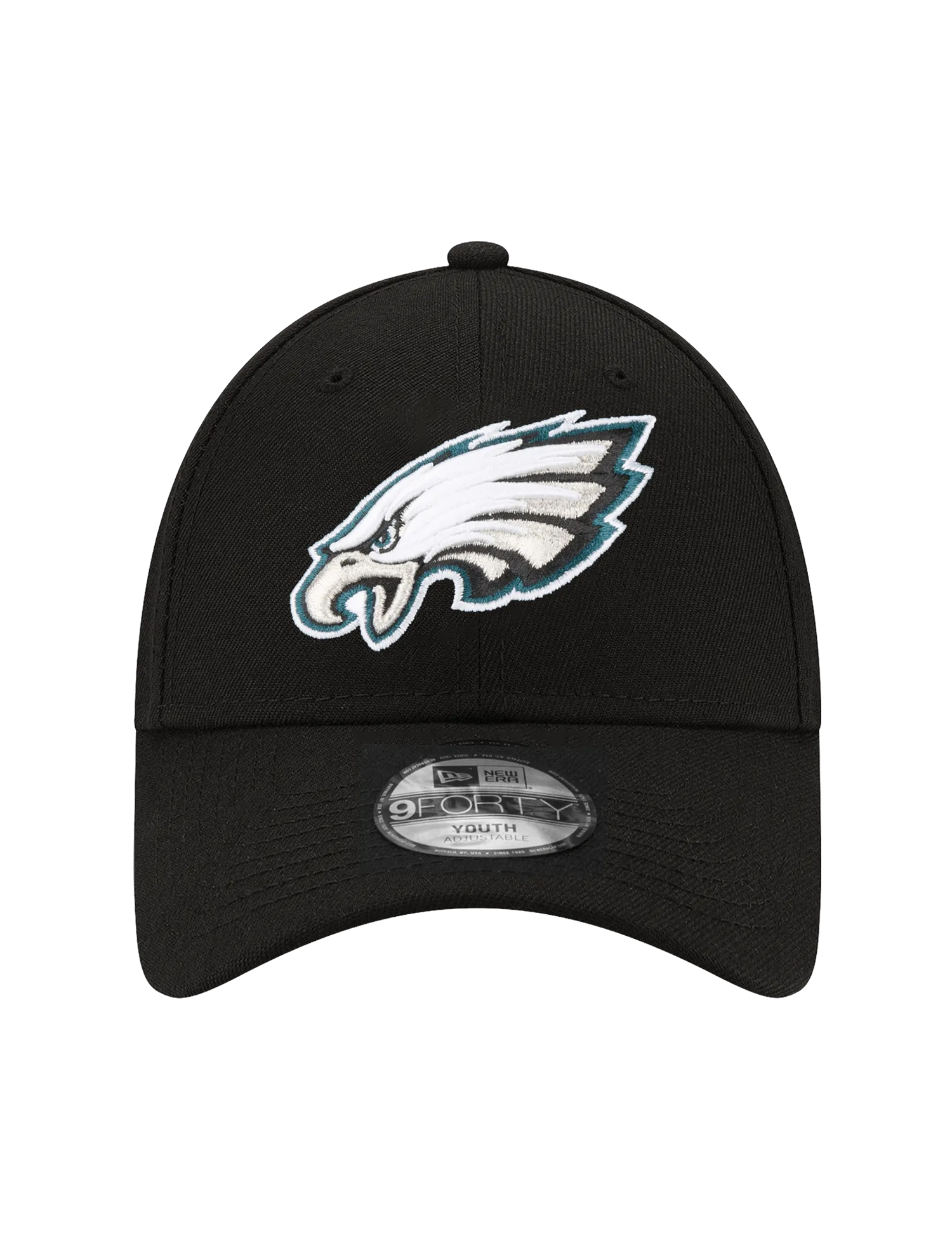 Youths Philadelphia Eagles New Era NFL Team 9FORTY Hat - Black