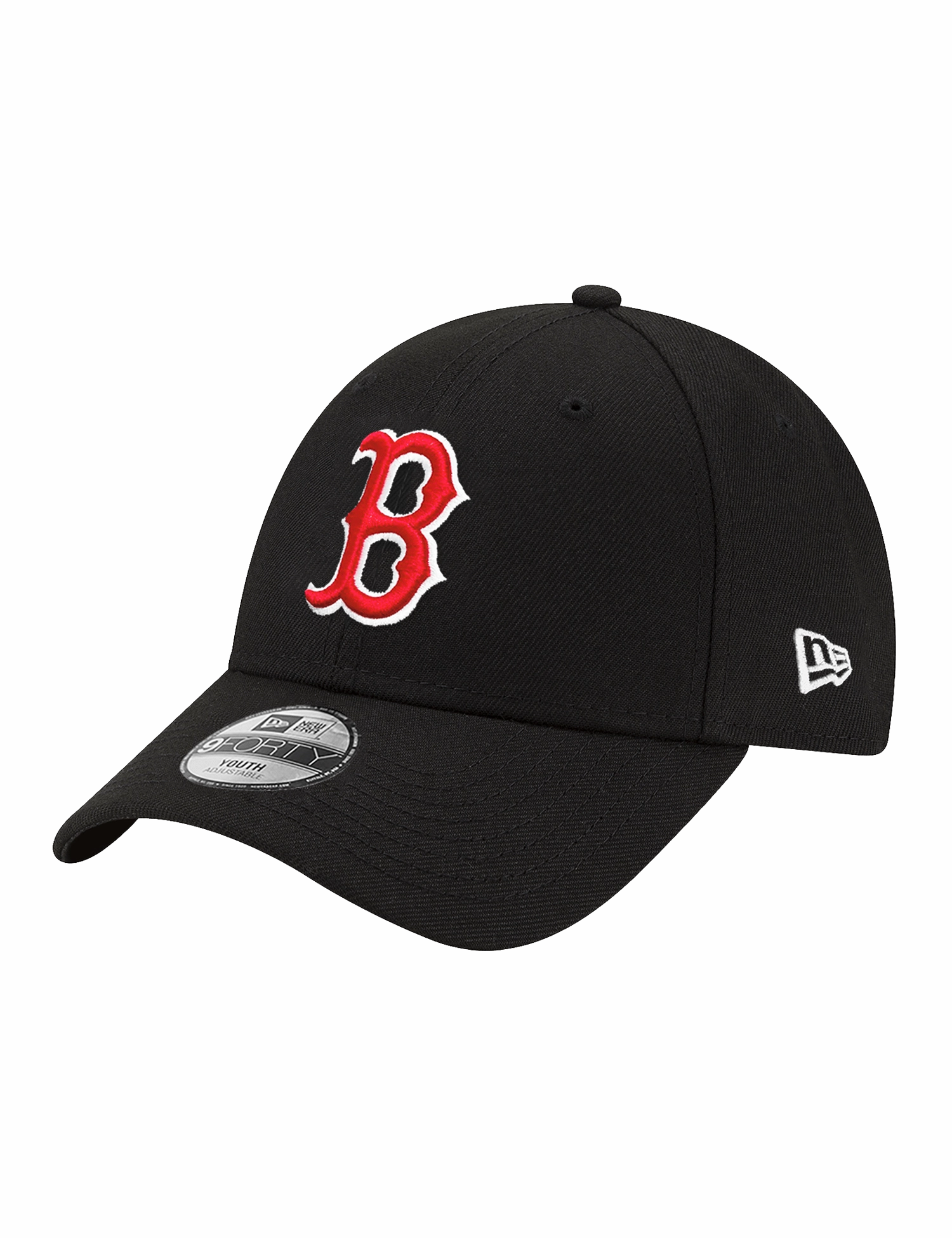 Youths Boston Red Sox New Era MLB Team 9FORTY Hat - Black