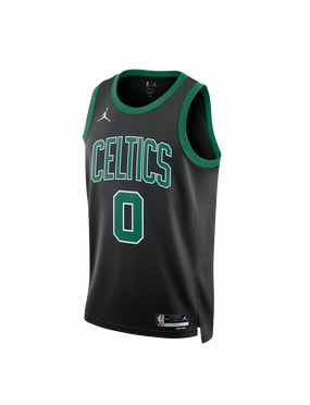 Youths Jayson Tatum Boston Celtics Nike NBA Statement Jersey - Black