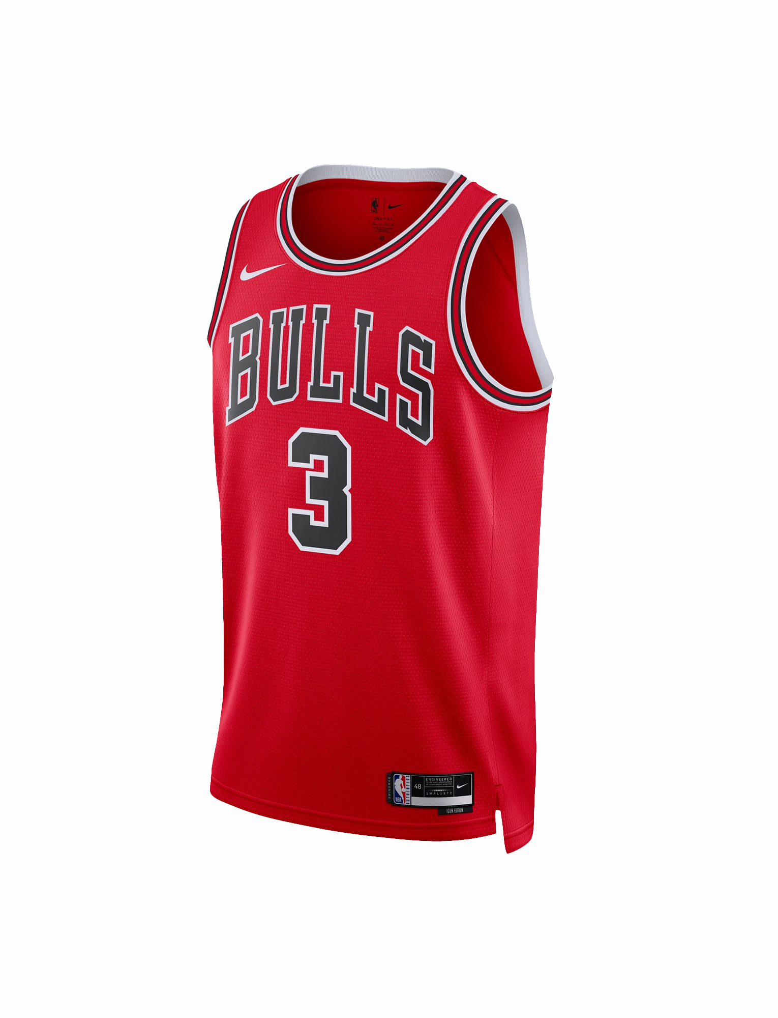 Youths Josh Giddey Chicago Bulls Nike NBA Icon Jersey - Red
