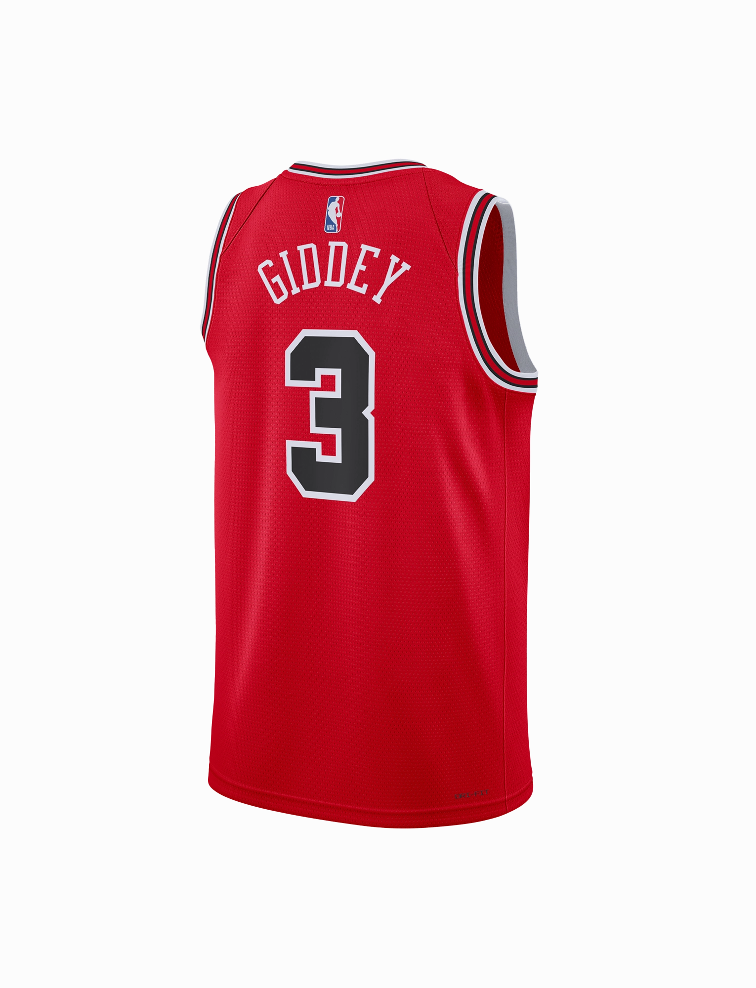 Youths Josh Giddey Chicago Bulls Nike NBA Icon Jersey - Red