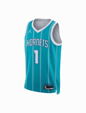 Youths LaMelo Ball Charlotte Hornets Nike NBA Icon Jersey - Teal