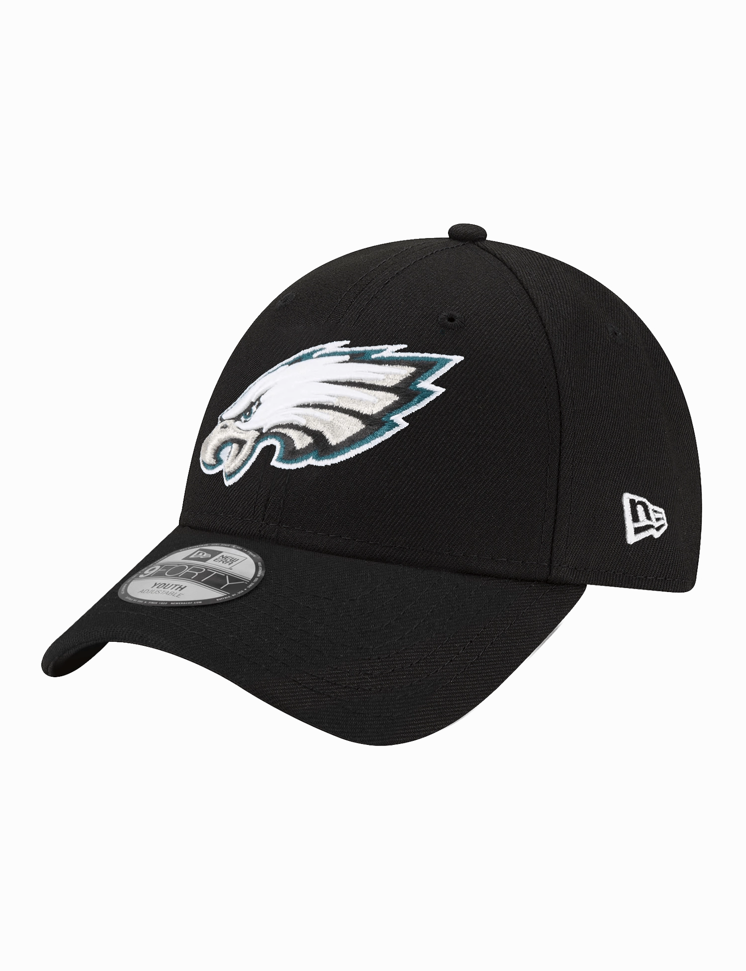 Youths Philadelphia Eagles New Era NFL Team 9FORTY Hat - Black