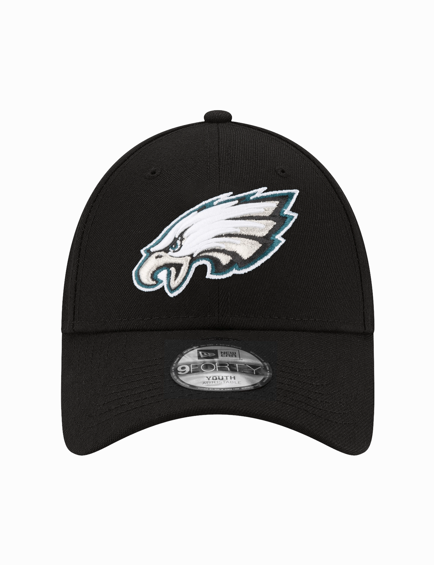 Youths Philadelphia Eagles New Era NFL Team 9FORTY Hat - Black