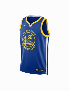 Youths Steph Curry Golden State Warriors Nike NBA Icon Jersey - Blue